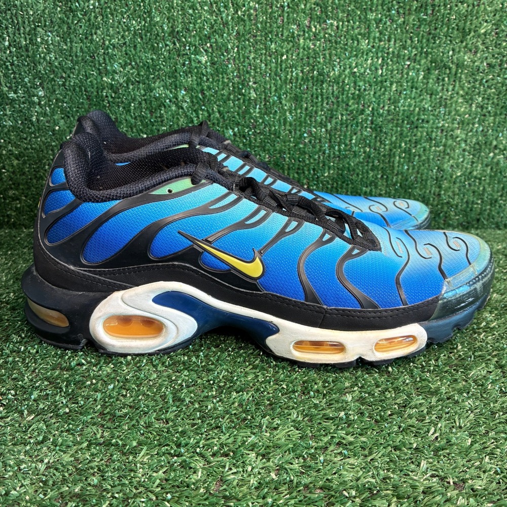Nike Air Max Plus OG Gradient Mesh Athletic Sneakers Hyper Blue Mens Size 10